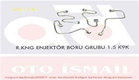 Vıtesse 141 Enjektor Borusu Grubu Kangoo 1.5 K9K