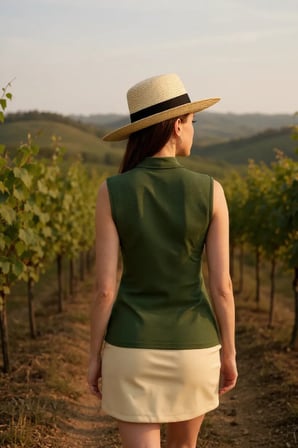 Vitaliselanfashion Kadın Haki Yeşili Kolsuz Balıkçı Yaka Basic Bluz