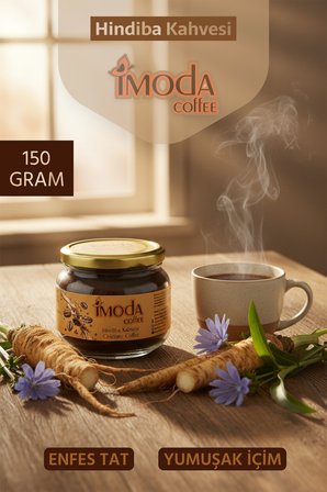 Vitaliselanfashion Hindiba Kahvesi 150 gr Cam Kavanoz – 60 Kullanımlık Granül Kahve, Yumuşak İçim