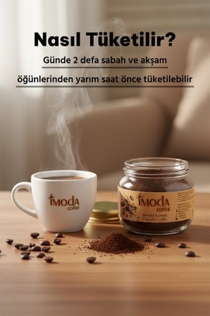 Vitaliselanfashion Hindiba Kahvesi 150 gr Cam Kavanoz – 60 Kullanımlık Granül Kahve, Yumuşak İçim