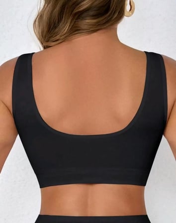 Vitaliselanfashion Dikişsiz Lazer Kesim Bustiyer Kadın Yazlık İnce Askılı Esnek Rahat Günlük Crop