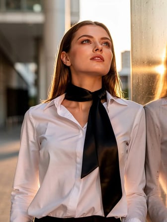 Vitaliselanfashion Kadın Düz Skinny Fular Boyun Bağı – Minimal Şık Stil | Hediye Olarak Uygun