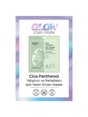 Dermal Vitamin ve Cica Canlandırıcı Yatıştırıcı Eriyen Maske Seti Kore Maske Seti 34 gr.