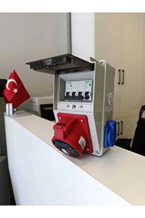 Elektrikli Araç Kombinasyon Kutusu Medi?um 5x32a + 1x16a 22kw 11kw