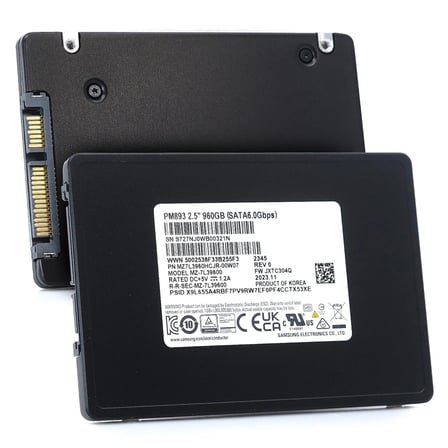 HPE PM893A 960GB Sata 6Gbps 2.5 inç Server Sunucu SSD MZ-7L3960D VK000960GXWBP MZ7L3960HELT-00AH3