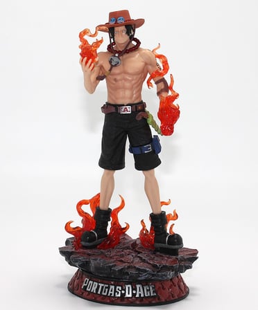 Delux Serisi Heykelcik Mini Heykel Oyun Odası Anime Luffy Figürü 25 Cm