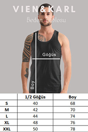 Erkek Siyah 6'lı Premium Kutuda Pamuk Atlet