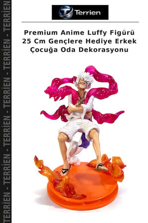 Premium Anime Luffy Figürü 25 Cm Gençlere Hediye Erkek Çocuğa Oda Dekorasyonu