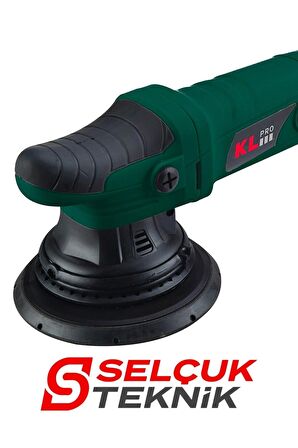 Klpj7171 720 W 150 mm Profesyonel Orbital Polisaj Makinesi Yedek Kömür Hediyeli