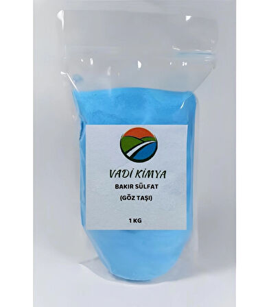 Bakır Sülfat Pentahidrat (Göz Taşı) - 1 Kg