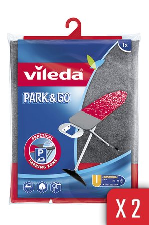 Vileda Universal Ebat 2 Paket Park & Go Ütü Masası Kılıfı