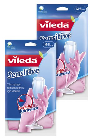 Vileda 2 Paket Sensitive Orta Boy Bulaşık Eldiveni