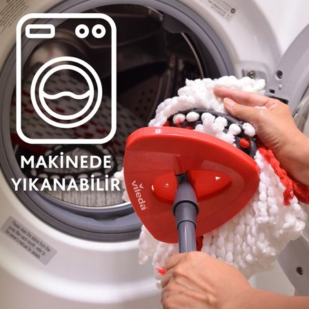 Vileda 4 Paket Turbo Extra Paspas, Üçgen Başlık, %20 Daha Fazla Kir Toplama