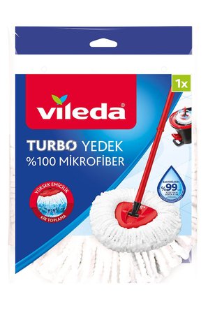 Vileda Turbo Üçgen Başlık Mikrofiber Yedek Paspas
