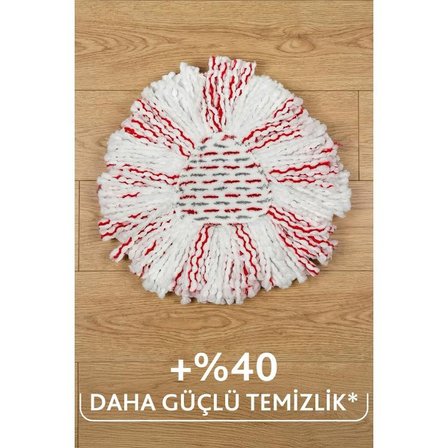 Vileda 2 Paket Turbo Deep Clean Yedek Paspas, Extra Pedli, Üçgen Başlık, Derinlemesine Temizlik