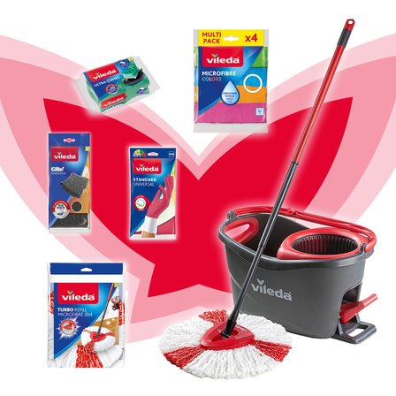 Vileda Turbo 2in1 Avantajlı Evlilik Paketi