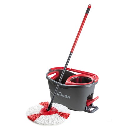 Vileda Turbo 2in1 Yeni Pedallı Temizlik Seti + 2 Paket Vileda Turbo Deep Clean Paspas