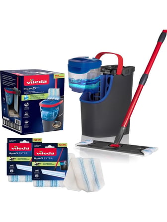 Vileda H2PRO %100 Kirli ve Temiz Suyu Ayıran Temizlik Seti ve 2 Paket  Yedek Mikrofber Mop 