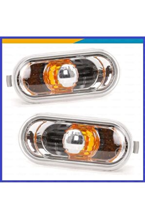 Volkswagen Golf 4 Uyumlu Ön Çamurluk Sinyali Takım 2k0949117b 1998-2004 Model Arası Araçlara Uyumlu