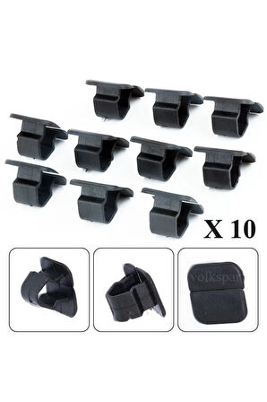 Ibiza Fr Kaput Izolasyonu Keçesi Bağlantı Klipsi 2013-2016 Model Arası Uyumlu