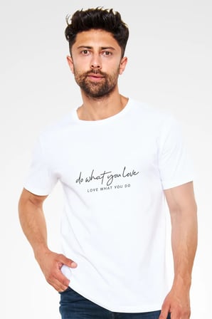 Unisex Oversize 24/1 Penye DTF Baskılı Tişört - DTF222