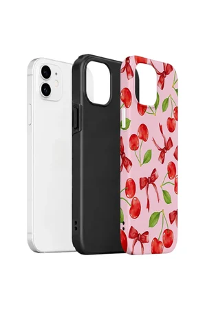 iPhone 12 Valestra Çift Katmanlı Kılıf Lavris