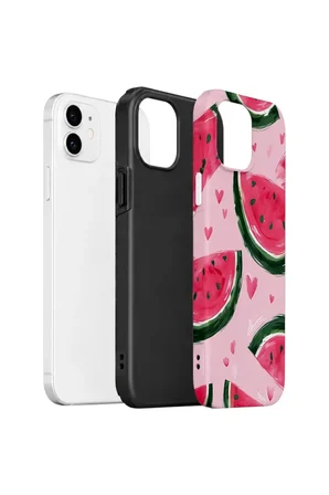 iPhone 12 Valestra Çift Katmanlı Kılıf Oraven