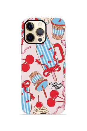 iPhone 12 Pro Valestra Çift Katmanlı Kılıf Mavsera