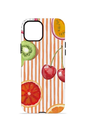 iPhone 14 Valestra Çift Katmanlı Kılıf Olivera
