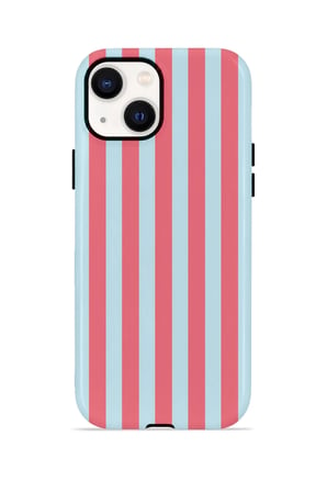 iPhone 15 Valestra Çift Katmanlı Kılıf Mavnela