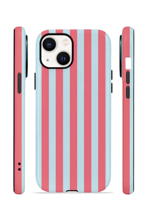 iPhone 15 Valestra Çift Katmanlı Kılıf Mavnela