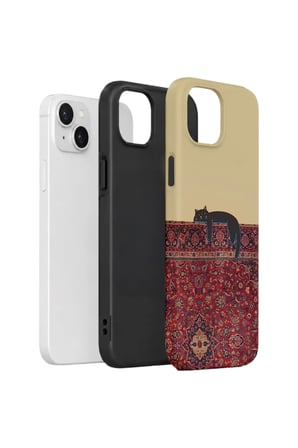 iPhone 15 Valestra Çift Katmanlı Kılıf Lionora