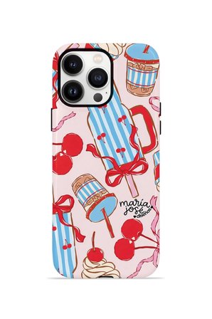 iPhone 14 Pro Valestra Çift Katmanlı Kılıf Mavsera