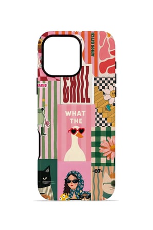 iPhone 16 Pro Valestra Çift Katmanlı Kılıf Olilia