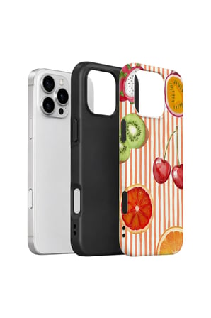 iPhone 16 Pro Valestra Çift Katmanlı Kılıf Olivera