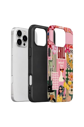 iPhone 16 Pro Valestra Çift Katmanlı Kılıf Ravlia