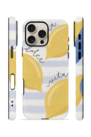 iPhone 16 Pro Max Valestra Çift Katmanlı Kılıf Lavluna
