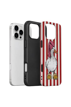 iPhone 16 Pro Max Valestra Çift Katmanlı Kılıf Melvela