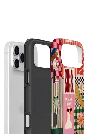 iPhone 17 Pro Valestra Çift Katmanlı Kılıf Olilia