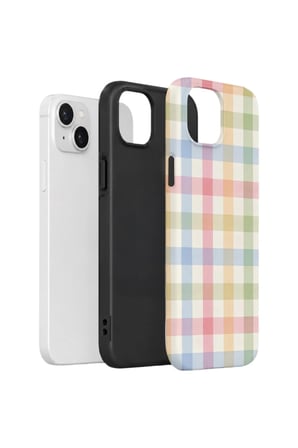 iPhone 15 Plus Valestra Çift Katmanlı Kılıf Delria
