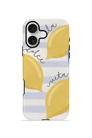 iPhone 16 Plus Valestra Çift Katmanlı Kılıf Lavluna