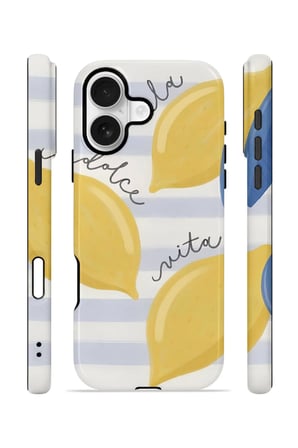iPhone 16 Plus Valestra Çift Katmanlı Kılıf Lavluna