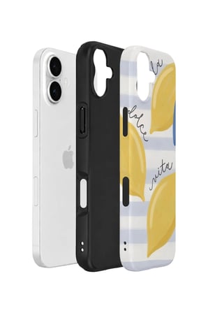 iPhone 16 Plus Valestra Çift Katmanlı Kılıf Lavluna
