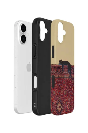 iPhone 16 Plus Valestra Çift Katmanlı Kılıf Lionora