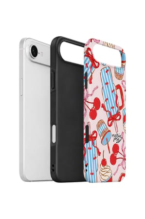 iPhone 17 Air Valestra Çift Katmanlı Kılıf Mavsera