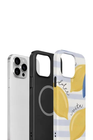 iPhone 15 Pro Max Valestra Çift Katmanlı MagSafe Kılıf Lavluna