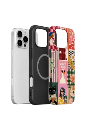 iPhone 16 Pro Valestra Çift Katmanlı MagSafe Kılıf Olilia