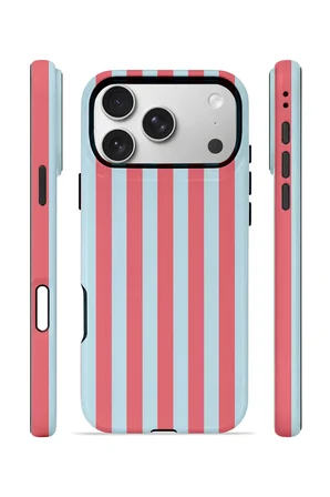 iPhone 17 Pro Valestra Çift Katmanlı MagSafe Kılıf Mavnela