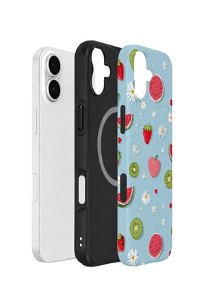 iPhone 16 Plus Valestra Çift Katmanlı MagSafe Kılıf Kaira
