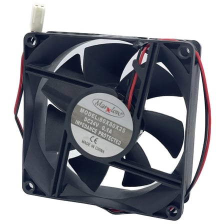 IC-216 Kare Fan 80x80x25mm 12V DC 2 Kablo